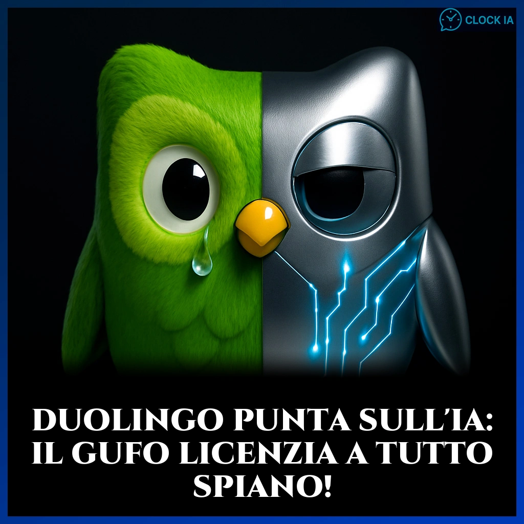 Duolingo punta sull’IA: il gufo licenzia a tutto spiano!