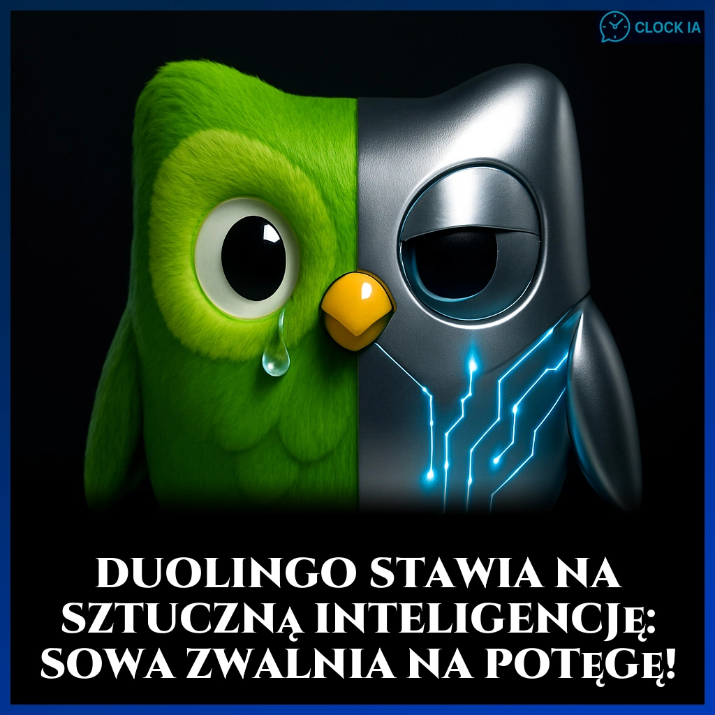 Duolingo stawia na sztuczną inteligencję: sowa zwalnia na potęgę!