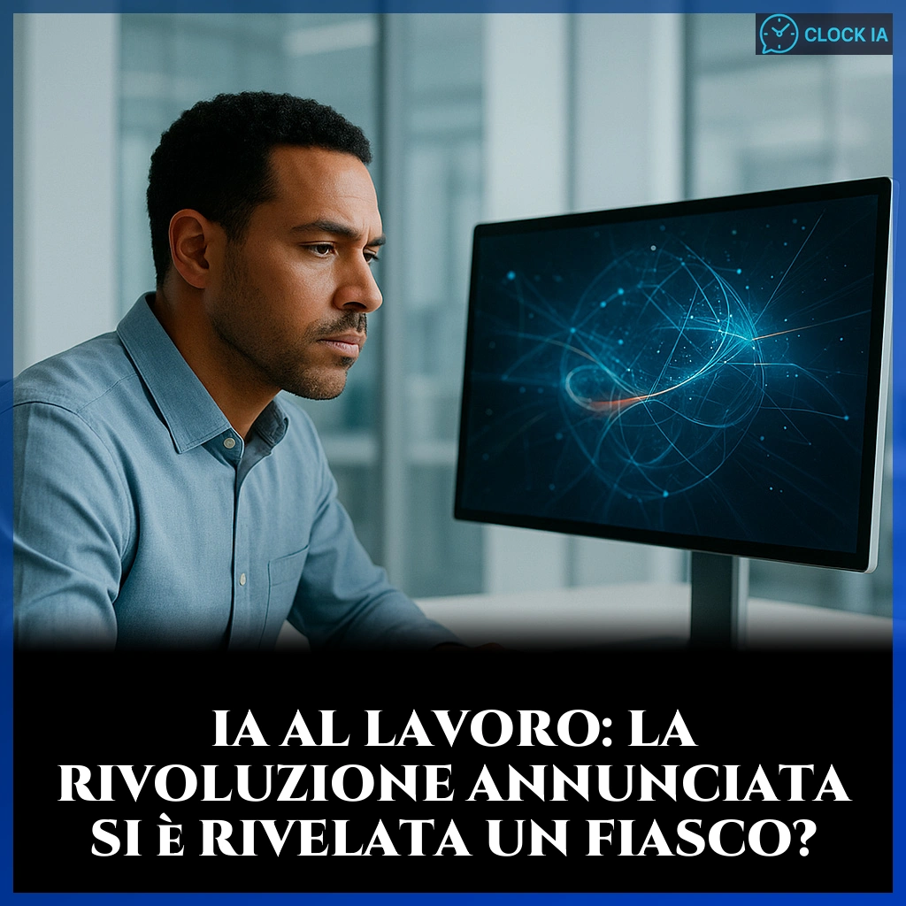 IA al lavoro: la rivoluzione annunciata si è rivelata un fiasco?