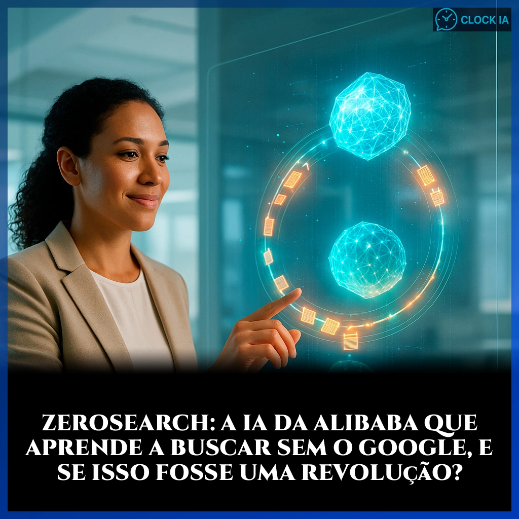 ZeroSearch: a IA da Alibaba que aprende a buscar sem o Google, e se isso fosse uma revolução?