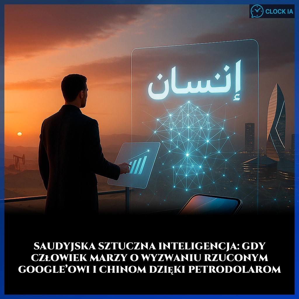 Saudyjska sztuczna inteligencja: gdy człowiek marzy o wyzwaniu rzuconym Google’owi i Chinom dzięki petrodolarom