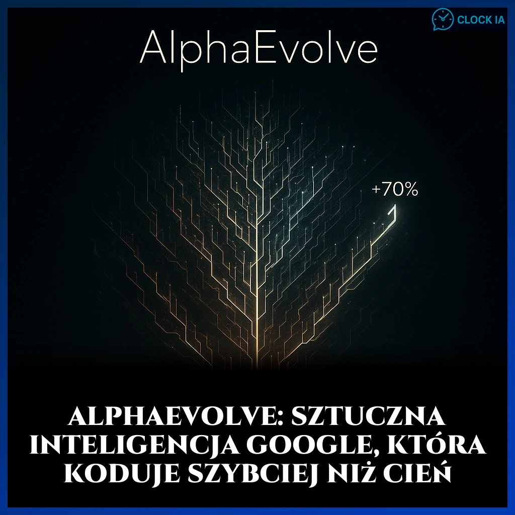 AlphaEvolve: Sztuczna Inteligencja Google, która koduje szybciej niż cień