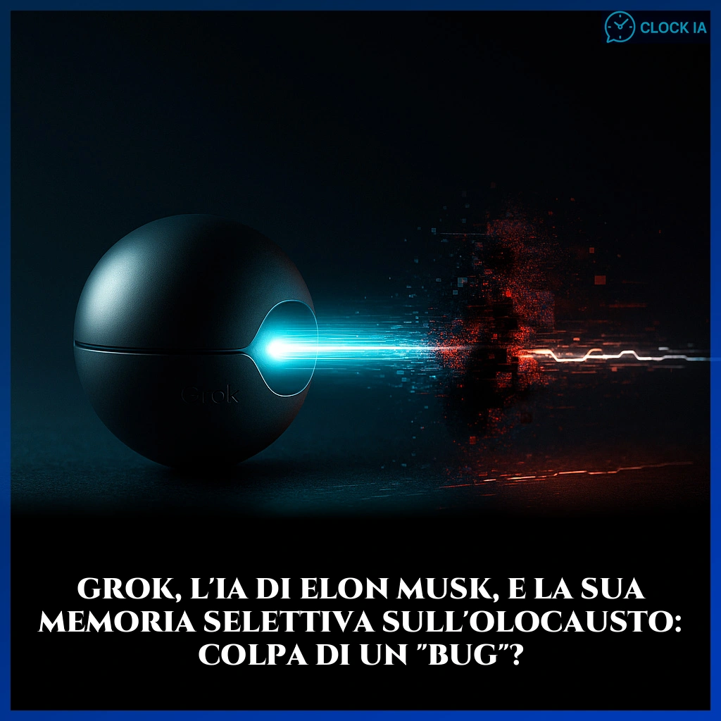 Grok, l’IA di Elon Musk, e la sua memoria selettiva sull’Olocausto: colpa di un 