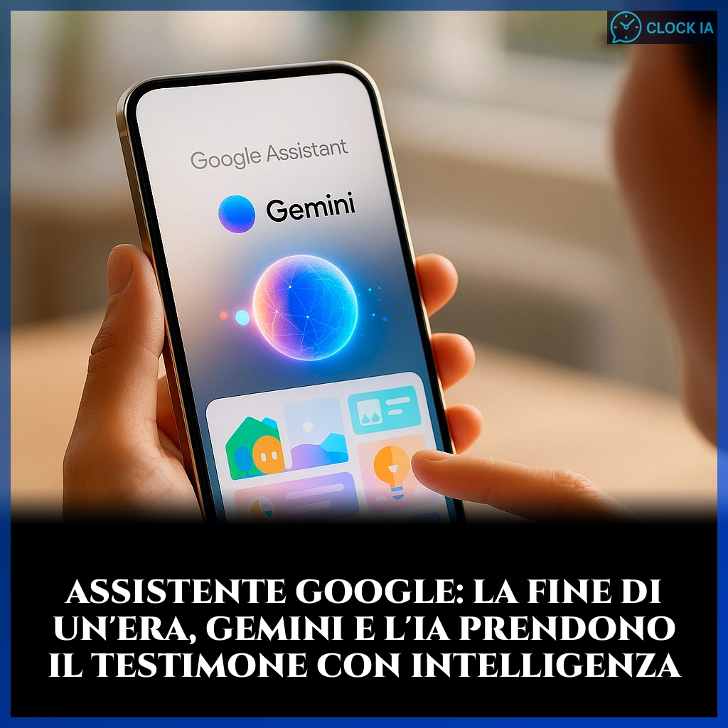 Assistente Google: la fine di un’era, Gemini e l’IA prendono il testimone con intelligenza