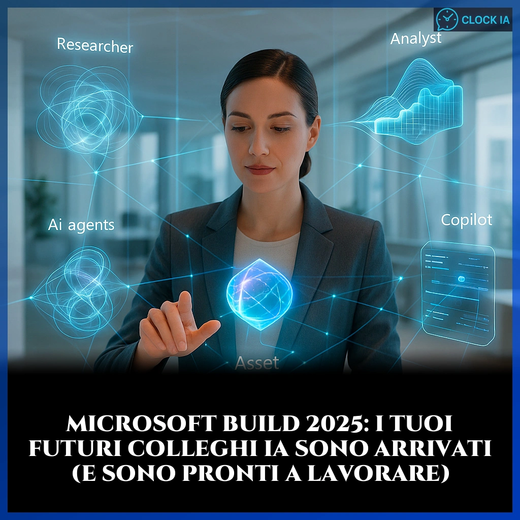 Microsoft Build 2025: I tuoi futuri colleghi IA sono arrivati (e sono pronti a lavorare)