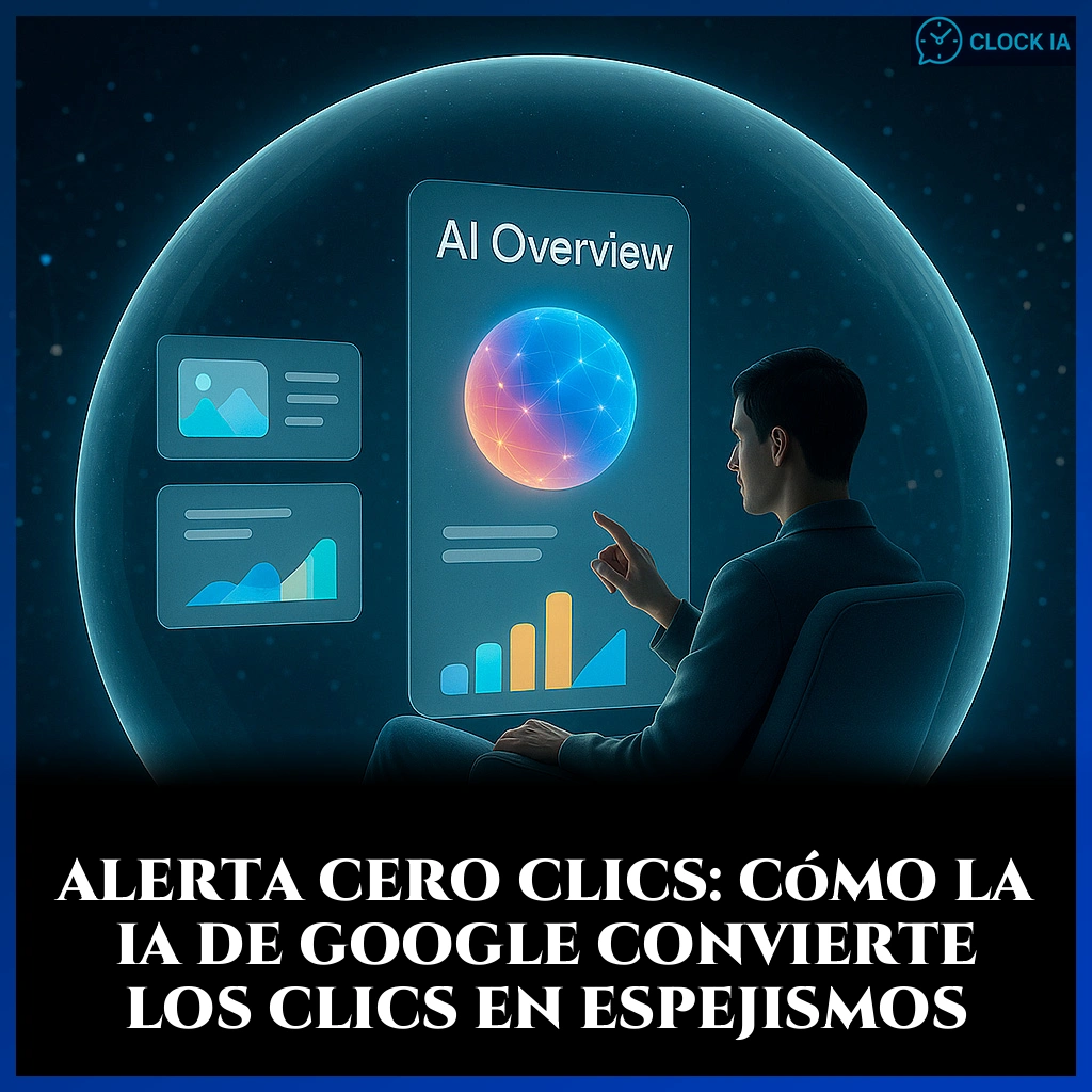 Alerta Cero Clics: Cómo la IA de Google convierte los clics en espejismos