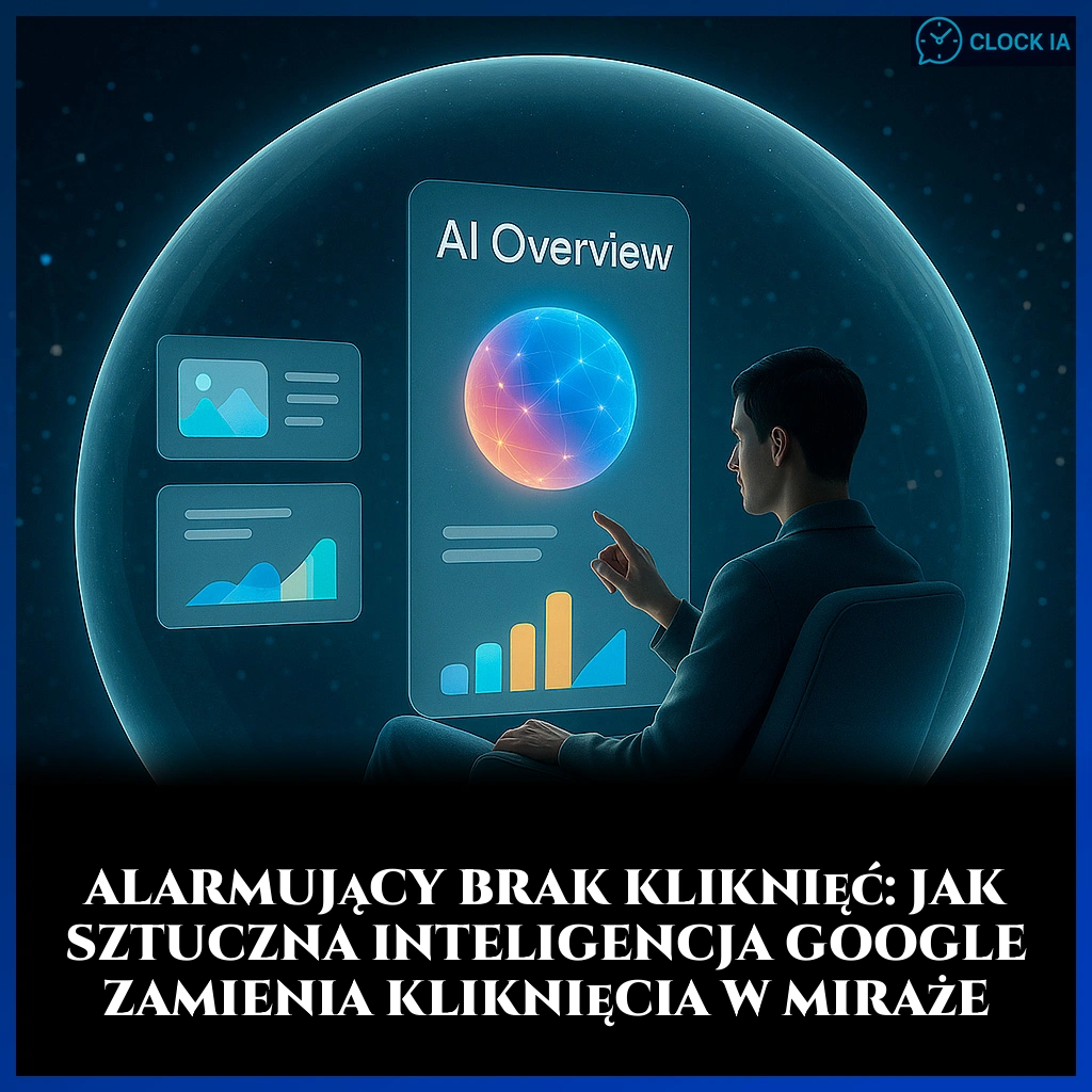 Alarmujący brak kliknięć: Jak sztuczna inteligencja Google zamienia kliknięcia w miraże