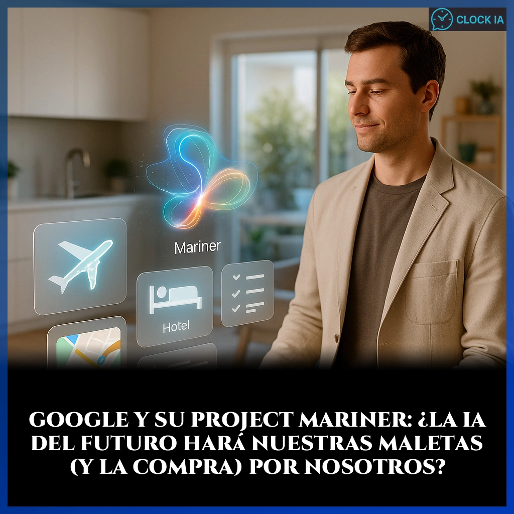 Google y su Project Mariner: ¿La IA del futuro hará nuestras maletas (y la compra) por nosotros?