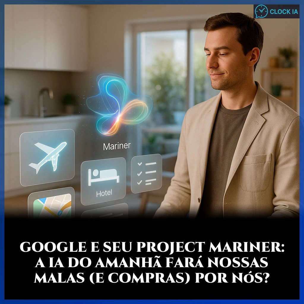 Google e seu Project Mariner: a IA do amanhã fará nossas malas (e compras) por nós?