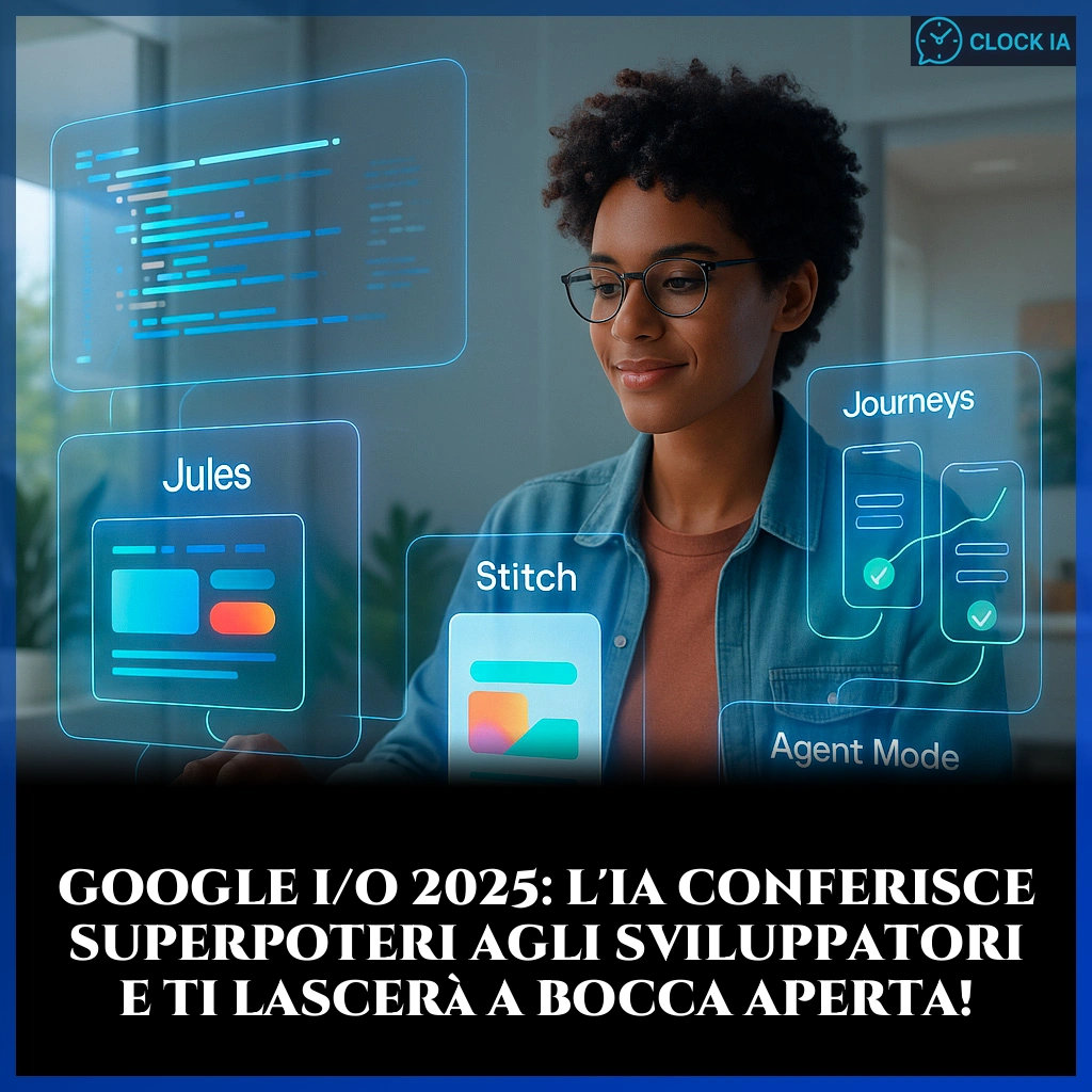 Google I/O 2025: L’IA conferisce superpoteri agli sviluppatori e ti lascerà a bocca aperta!