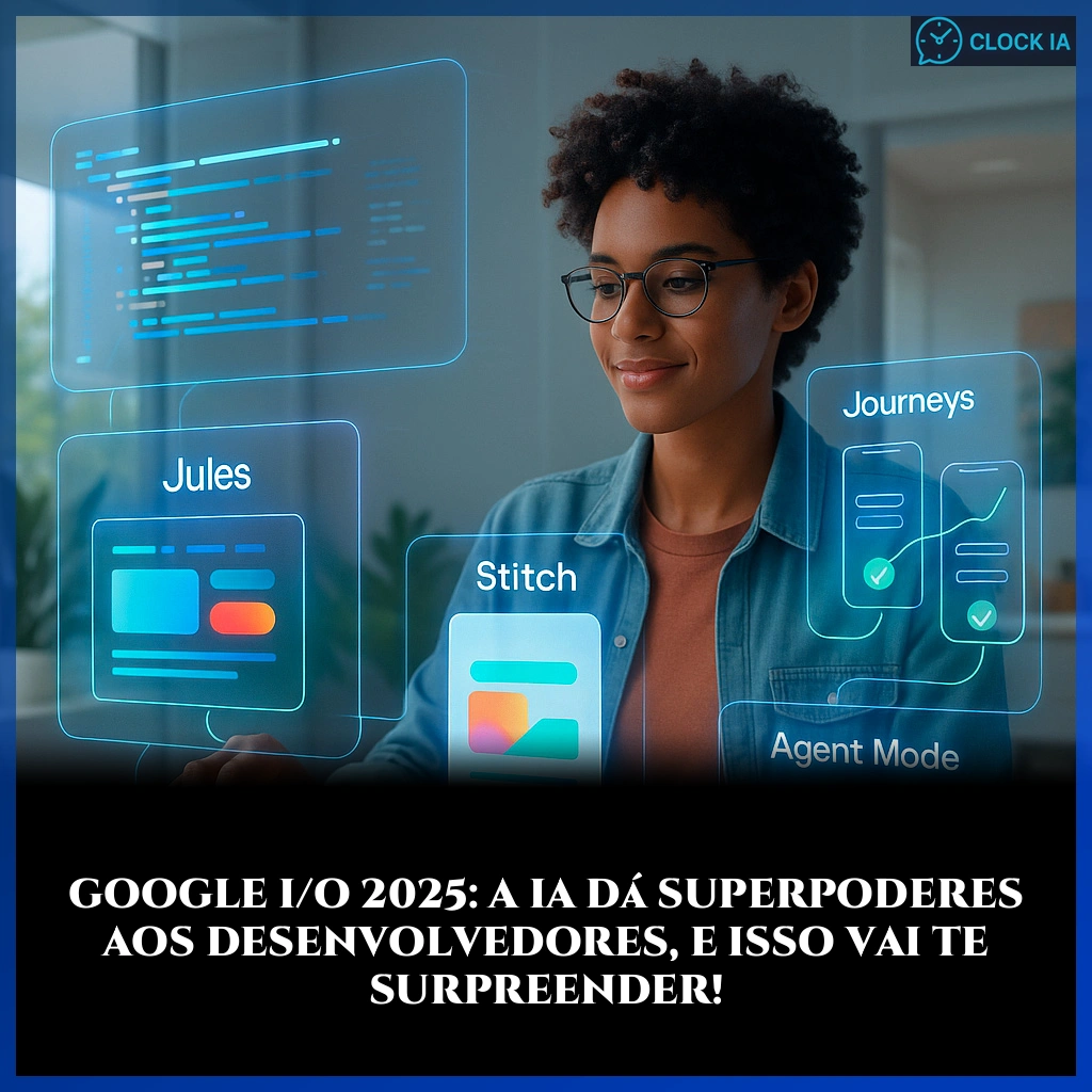 Google I/O 2025: A IA dá superpoderes aos desenvolvedores, e isso vai te surpreender!