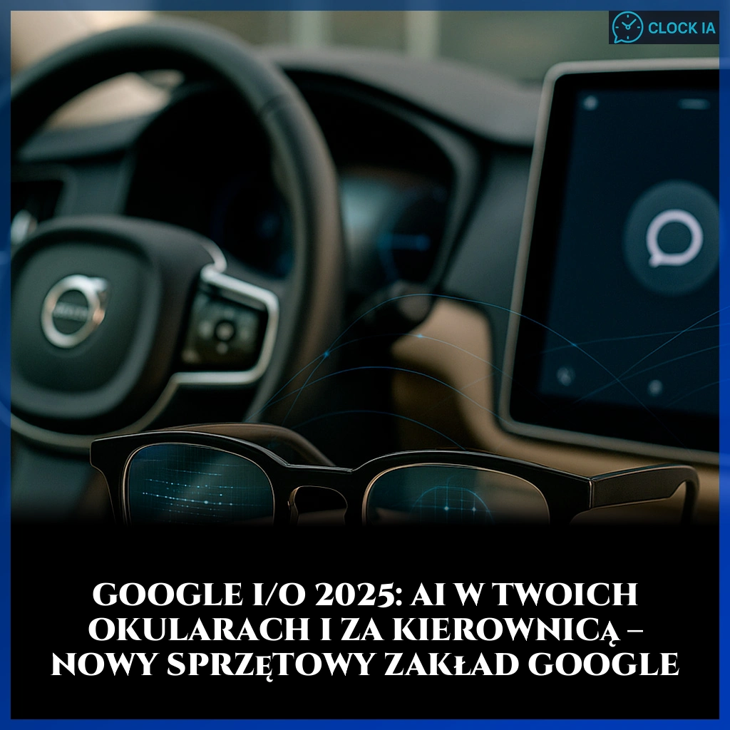 Google I/O 2025: AI w twoich okularach i za kierownicą – nowy sprzętowy zakład Google