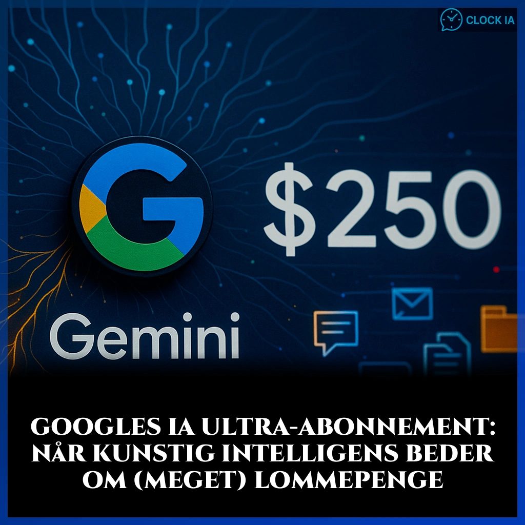 Googles IA Ultra-abonnement: Når kunstig intelligens beder om (meget) lommepenge