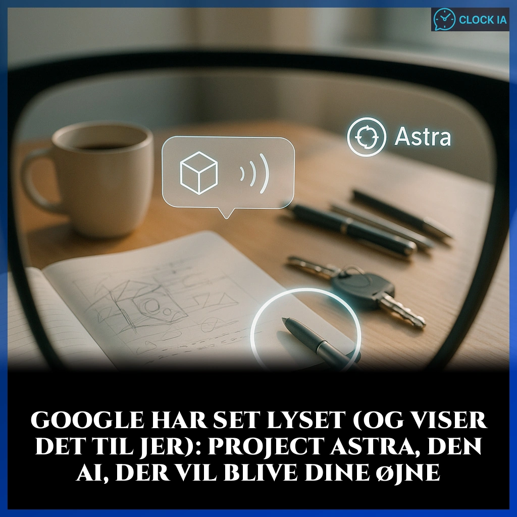 Google har set lyset (og viser det til jer): Project Astra, den AI, der vil blive dine øjne