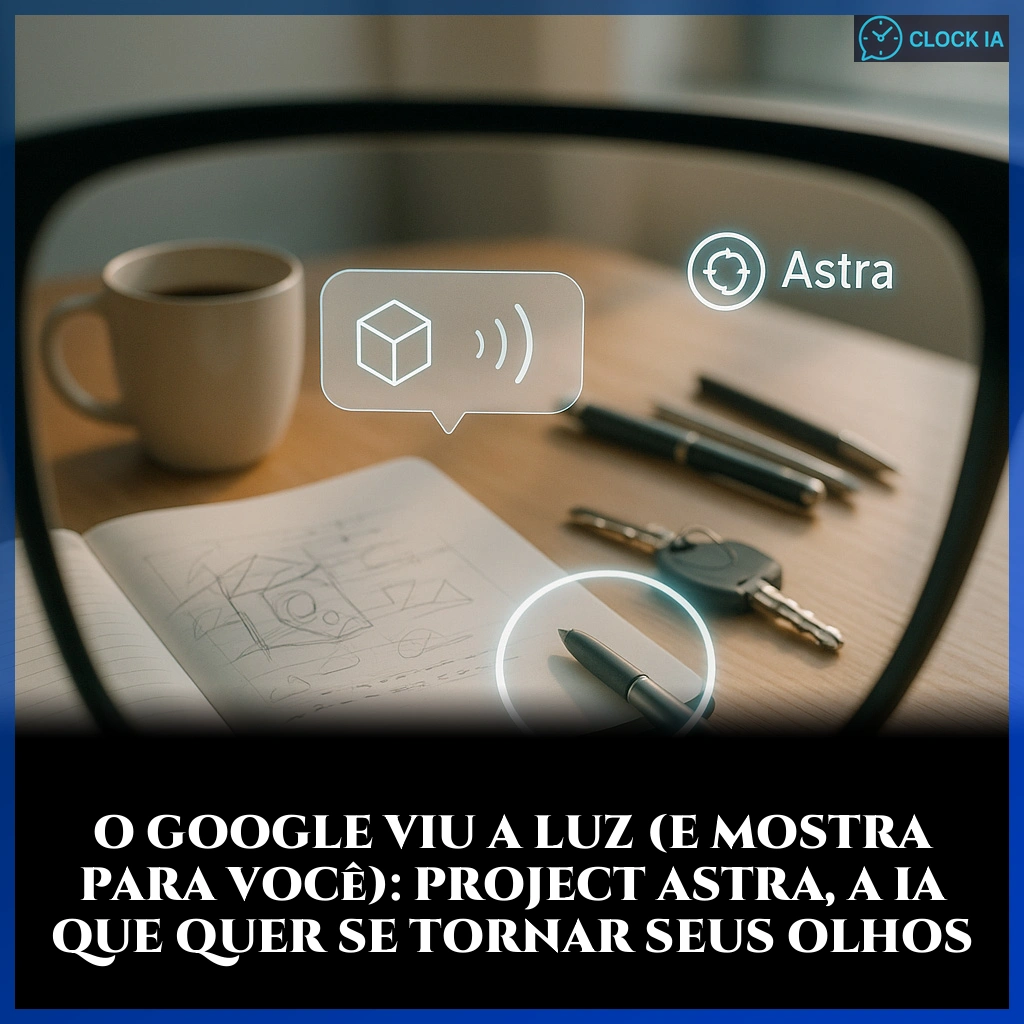 O Google viu a luz (e mostra para você): Project Astra, a IA que quer se tornar seus olhos