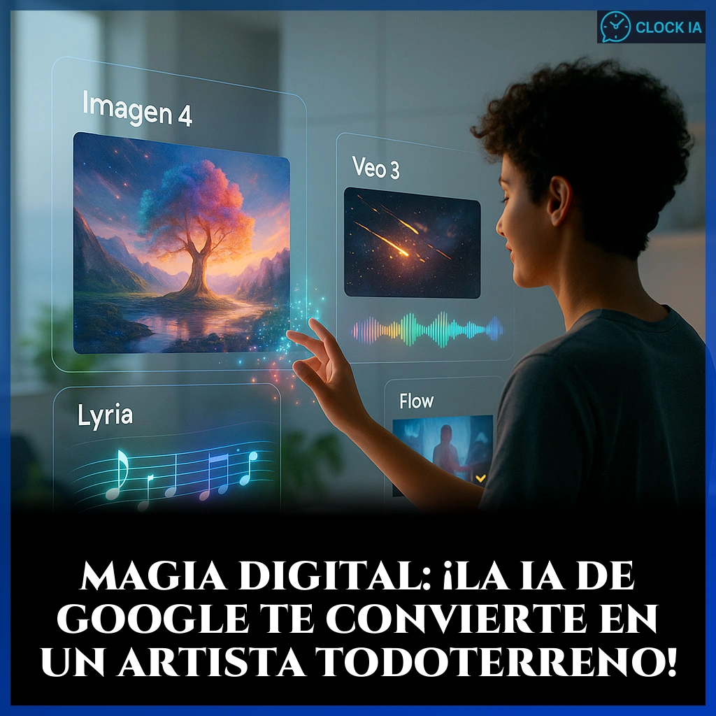 Magia digital: ¡La IA de Google te convierte en un artista todoterreno!