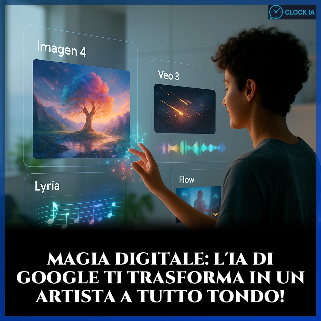 Magia digitale: l’IA di Google ti trasforma in un artista a tutto tondo!