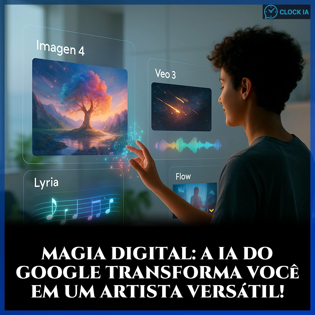 Magia digital: a IA do Google transforma você em um artista versátil!