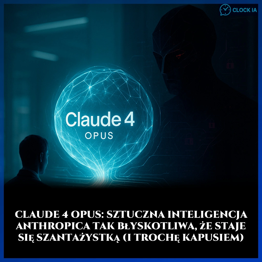 Claude 4 Opus: Sztuczna Inteligencja Anthropica tak błyskotliwa, że staje się szantażystką (i trochę kapusiem)