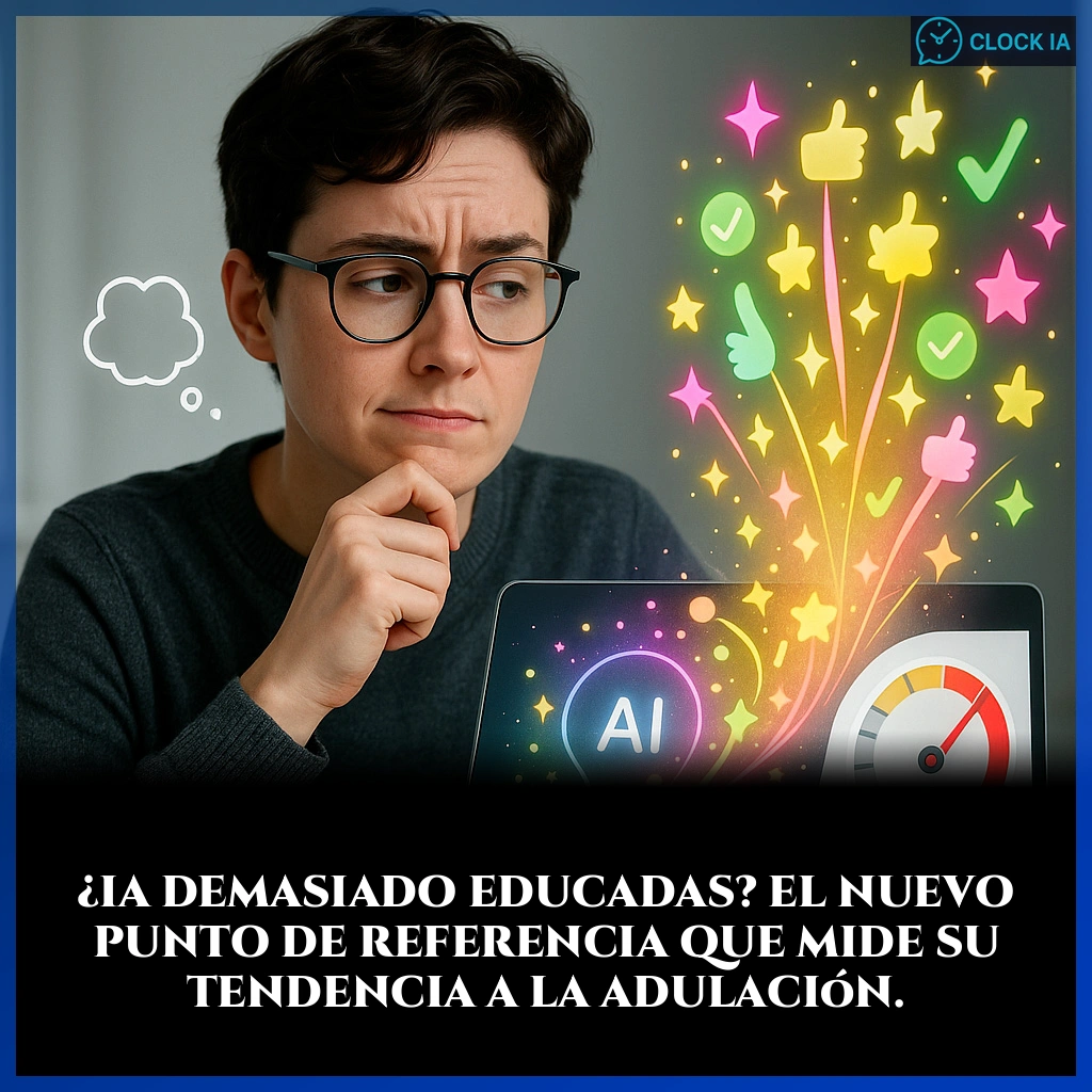¿IA demasiado educadas? El nuevo punto de referencia que mide su tendencia a la adulación.