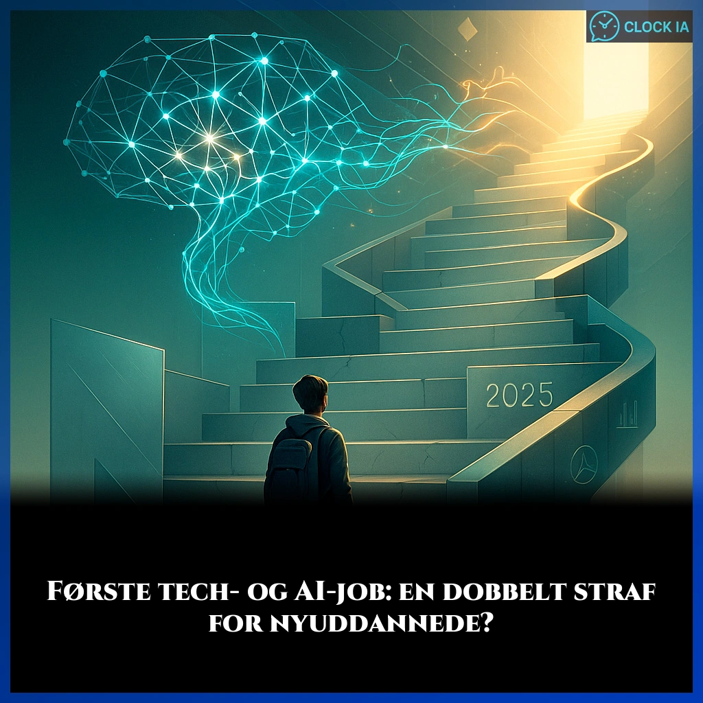 Første tech- og AI-job: en dobbelt straf for nyuddannede?