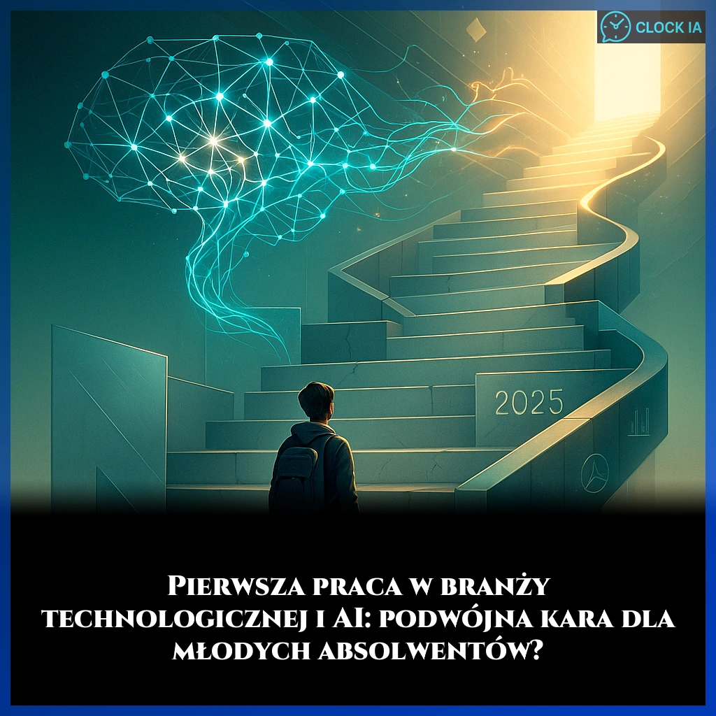 Pierwsza praca w branży technologicznej i AI: podwójna kara dla młodych absolwentów?