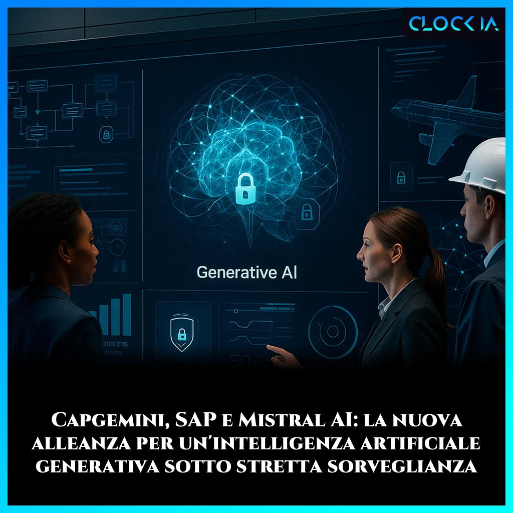 Capgemini, SAP e Mistral AI: la nuova alleanza per un’intelligenza artificiale generativa sotto stretta sorveglianza