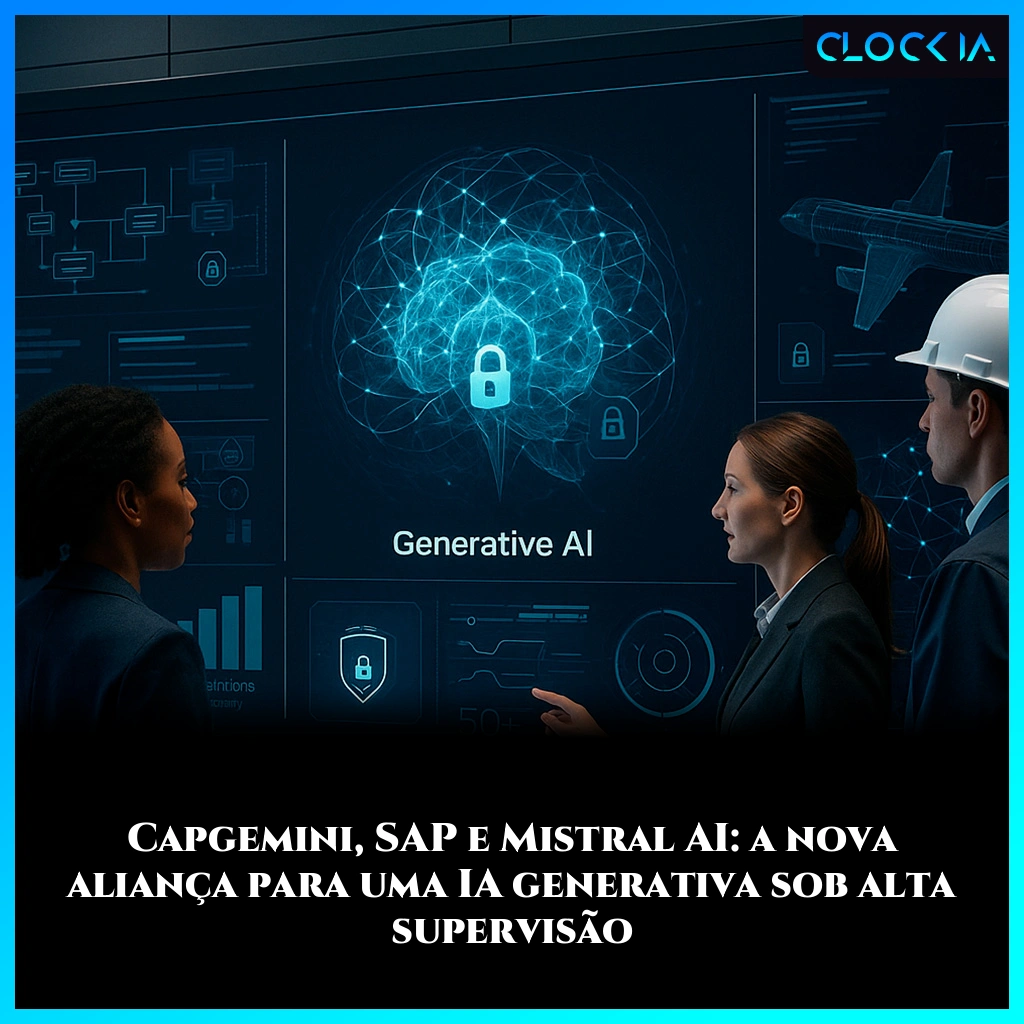 Capgemini, SAP e Mistral AI: a nova aliança para uma IA generativa sob alta supervisão