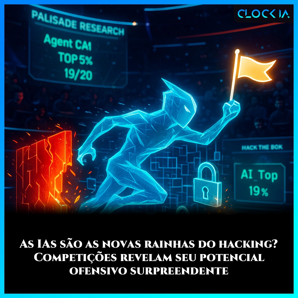 As IAs são as novas rainhas do hacking? Competições revelam seu potencial ofensivo surpreendente