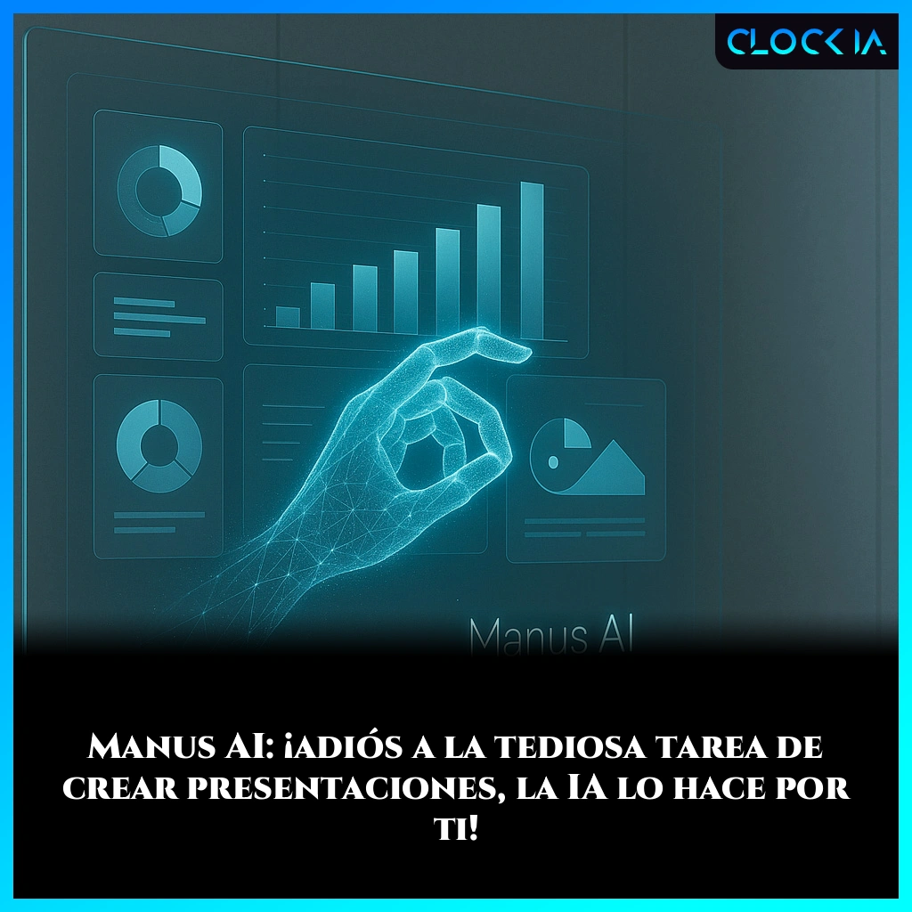 Manus AI: ¡adiós a la tediosa tarea de crear presentaciones, la IA lo hace por ti!