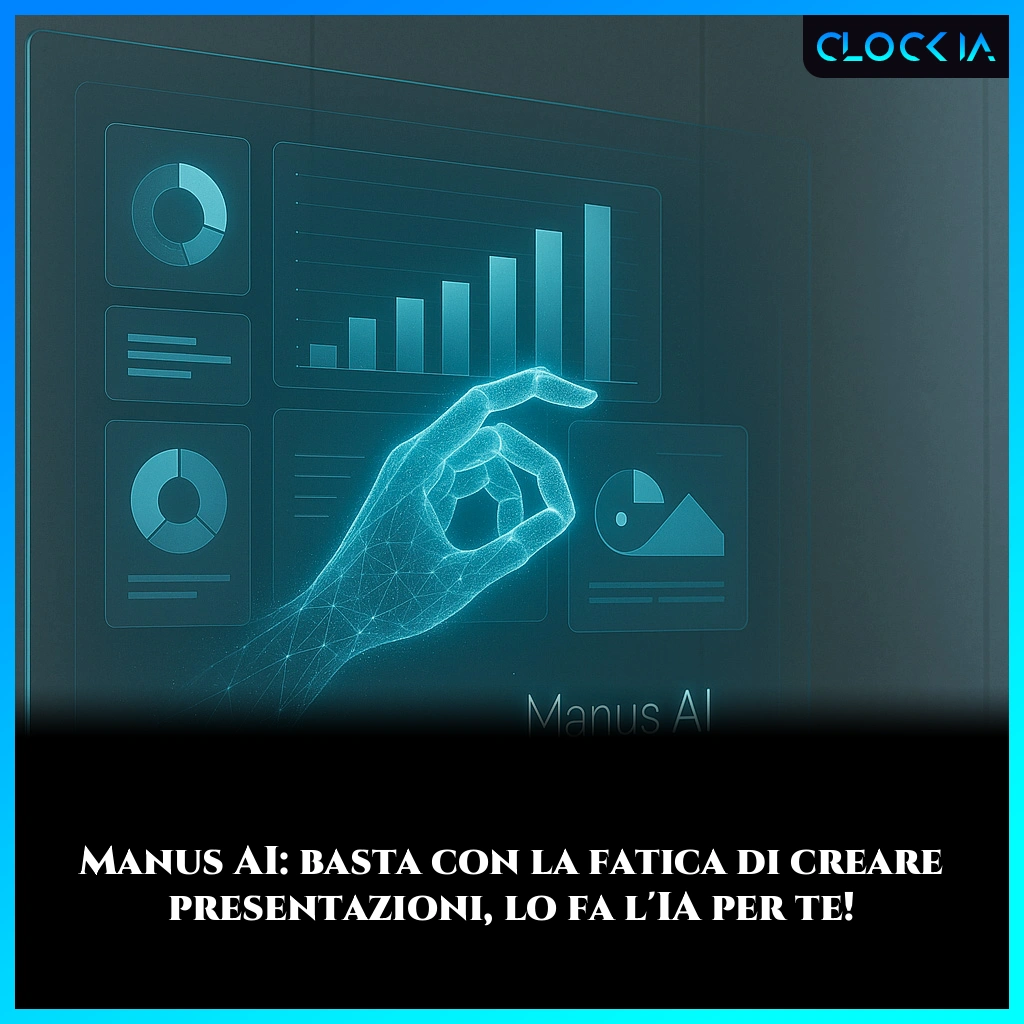 Manus AI: basta con la fatica di creare presentazioni, lo fa l’IA per te!