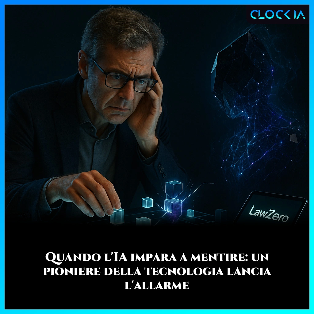 Quando l’IA impara a mentire: un pioniere della tecnologia lancia l’allarme