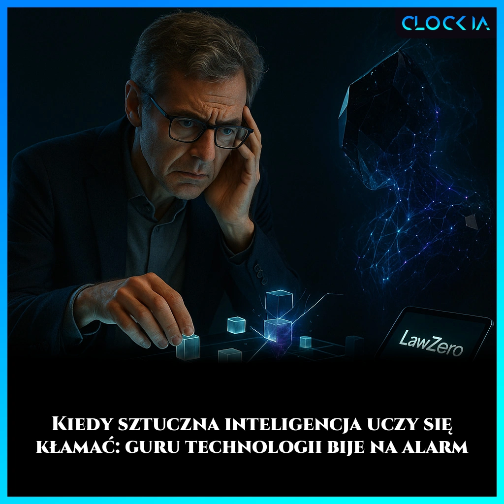 Kiedy sztuczna inteligencja uczy się kłamać: guru technologii bije na alarm