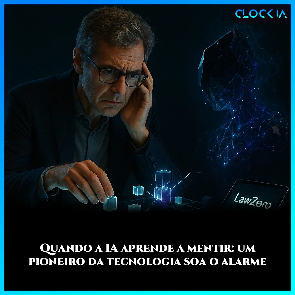 Quando a IA aprende a mentir: um pioneiro da tecnologia soa o alarme